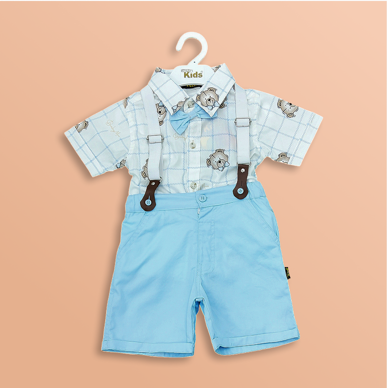 Bowtie & Suspender Set
